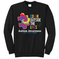 Autism Awarenesss Women Aspergers Puzzle Piece Sweatshirt