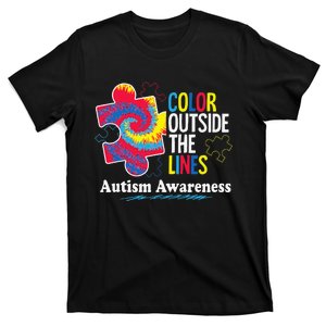 Autism Awarenesss Women Aspergers Puzzle Piece T-Shirt