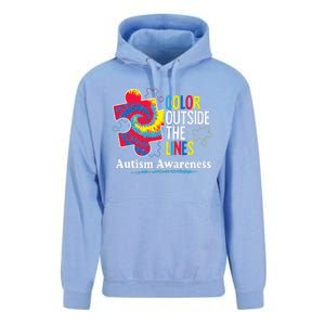 Autism Awarenesss Women Aspergers Puzzle Piece Unisex Surf Hoodie