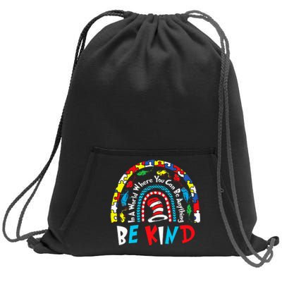 Autism Awareness Why Fit In Doctor Teacher Sweatshirt Cinch Pack Bag