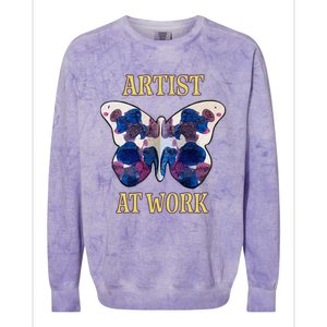 Artiist At Work 2 Colorblast Crewneck Sweatshirt