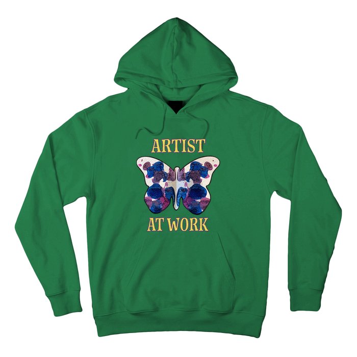 Artiist At Work 2 Hoodie