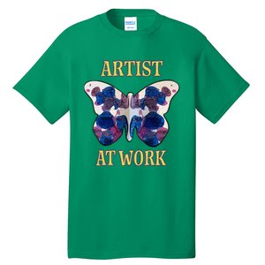 Artiist At Work 2 Tall T-Shirt