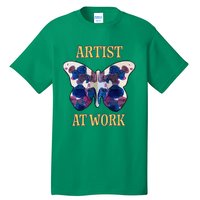 Artiist At Work 2 Tall T-Shirt