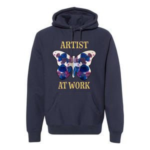 Artiist At Work 2 Premium Hoodie