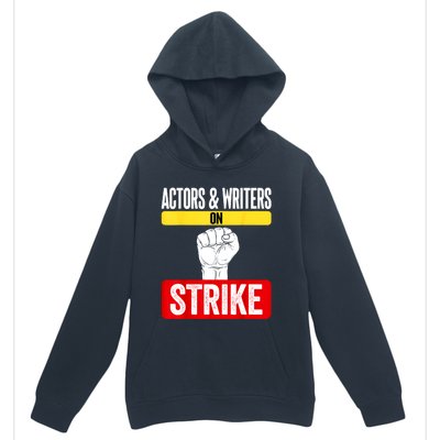 Actors And Writers On Strike I Stand With Writers Guild WGA Urban Pullover Hoodie