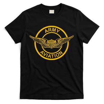 Army Aviation Wings Patch T-Shirt