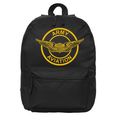 Army Aviation Wings Patch 16 in Basic Backpack