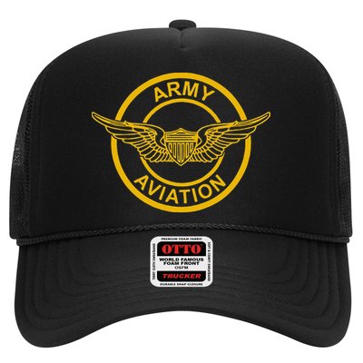 Army Aviation Wings Patch Trucker Hat