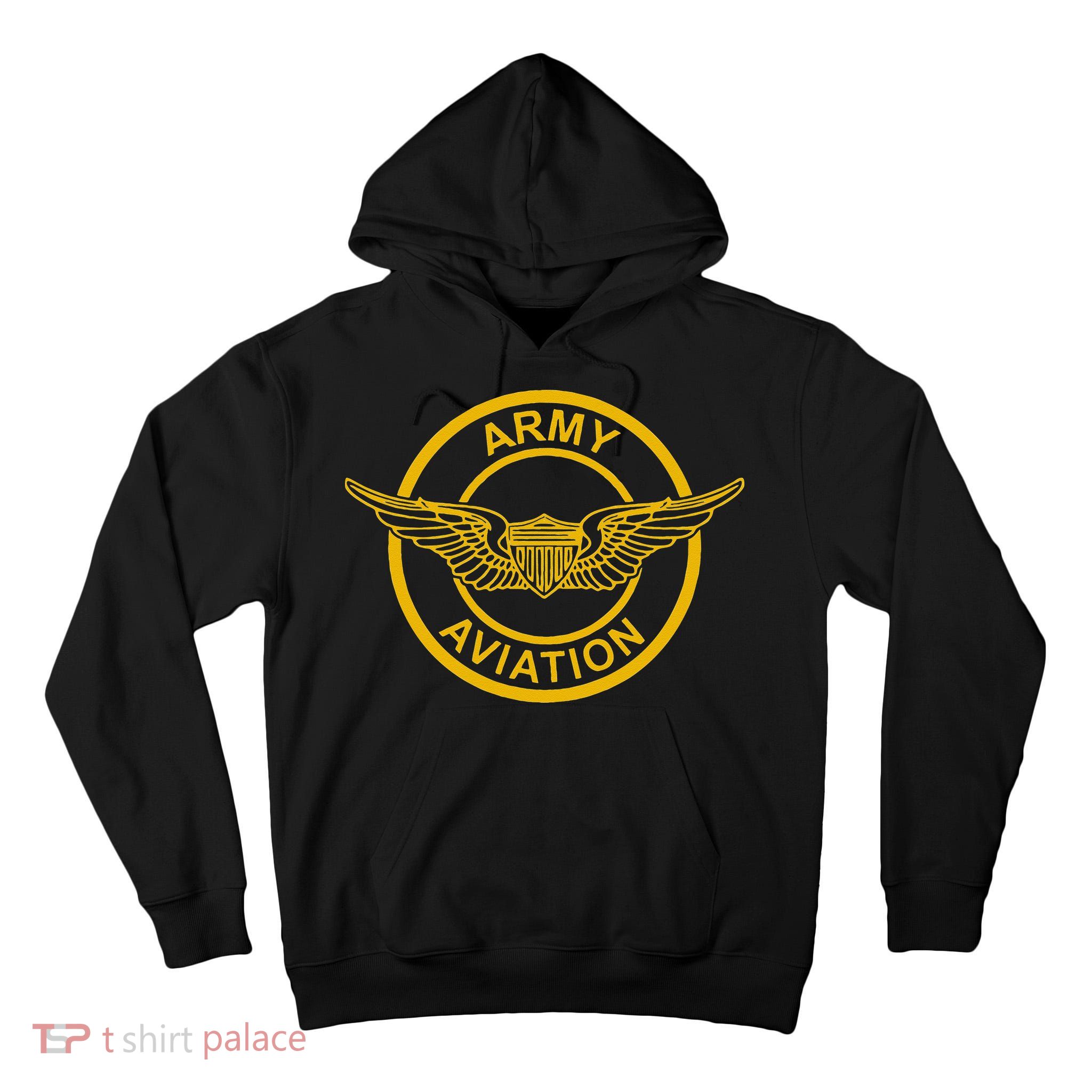 Army Aviation Wings Patch Tall Hoodie