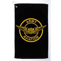 Army Aviation Wings Patch Golf Towel
