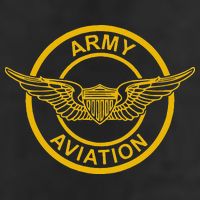 Army Aviation Wings Patch Golf Towel