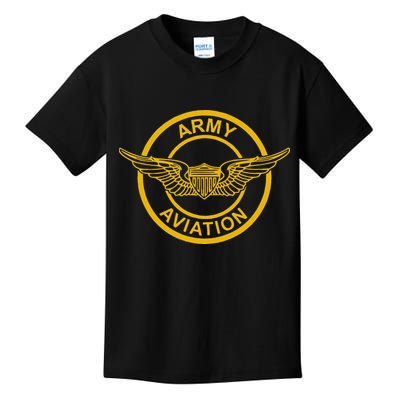 Army Aviation Wings Patch Kids T-Shirt