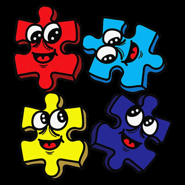 Autism Awareness With Smiling Puzzles Mug