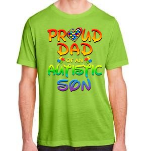 Autism Awareness Wear Proud Dad Of Son Gift Adult ChromaSoft Performance T-Shirt