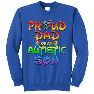 Autism Awareness Wear Proud Dad Of Son Gift Sweatshirt