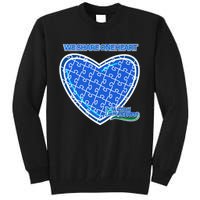 Autism Awareness We Share One Heart Tall Sweatshirt