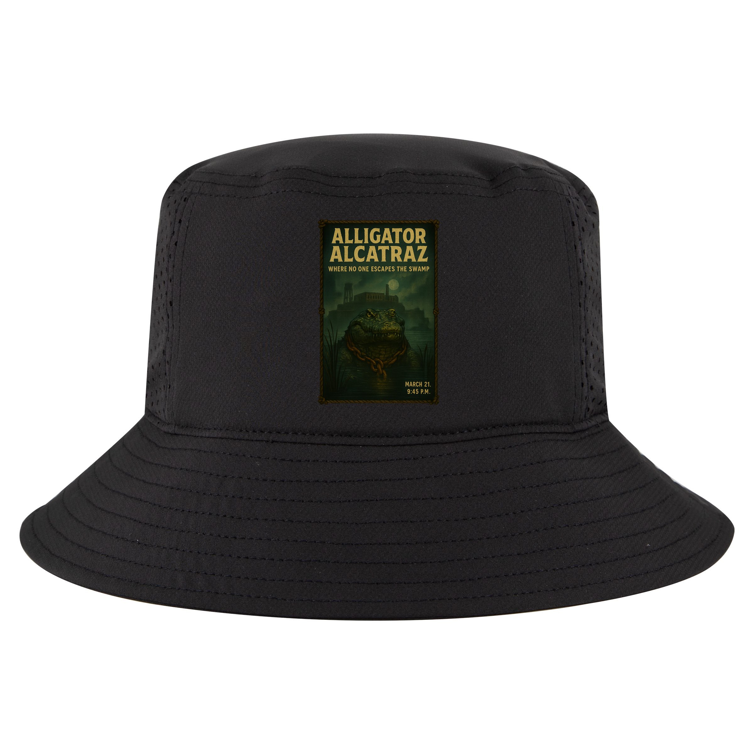 Alligator Alcatraz Where No One Escapes The Swamp Cool Comfort Performance Bucket Hat
