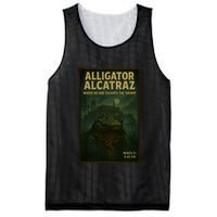 Alligator Alcatraz Where No One Escapes The Swamp Mesh Reversible Basketball Jersey Tank
