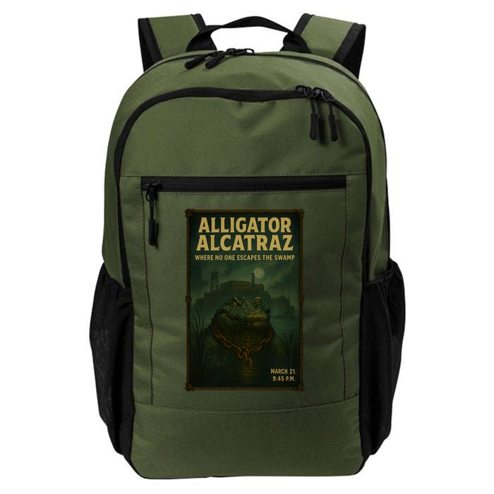 Alligator Alcatraz Where No One Escapes The Swamp Backpack