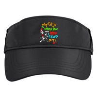 Autism Autist Why Fit In When You Were Born To Stand Out Adult Drive Performance Visor