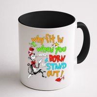 Autism Autist Why Fit In When You Were Born To Stand Out Mug