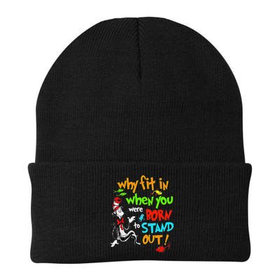 Autism Autist Why Fit In When You Were Born To Stand Out Beanie