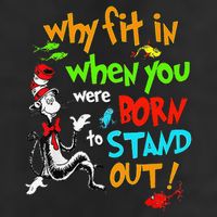 Autism Autist Why Fit In When You Were Born To Stand Out Trucker Hat