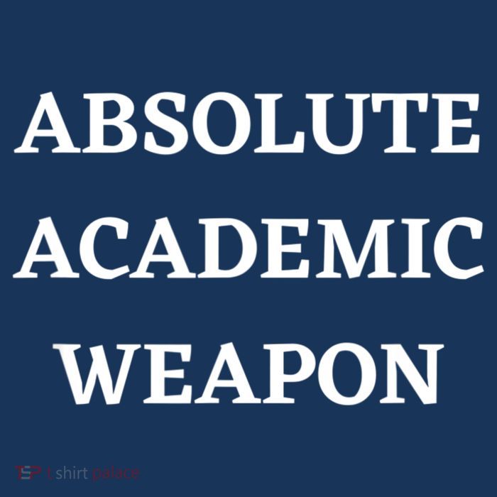 Absolute Academic Weapon Funny Trend Drawstring Bag
