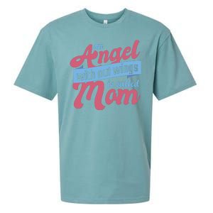 An Angel Without Wings Is Called Mom Sueded Cloud Jersey T-Shirt