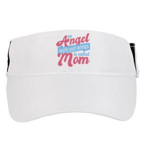 An Angel Without Wings Is Called Mom Adult Drive Performance Visor