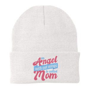 An Angel Without Wings Is Called Mom Knit Cap Winter Beanie