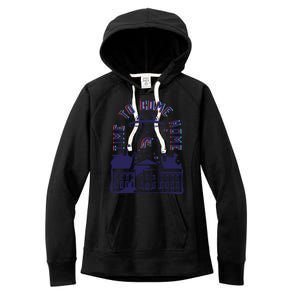 Alien Abduction White House Women's Fleece Hoodie