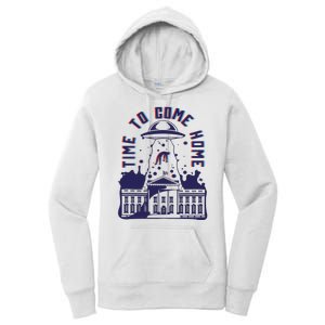 Alien Abduction White House Women's Pullover Hoodie