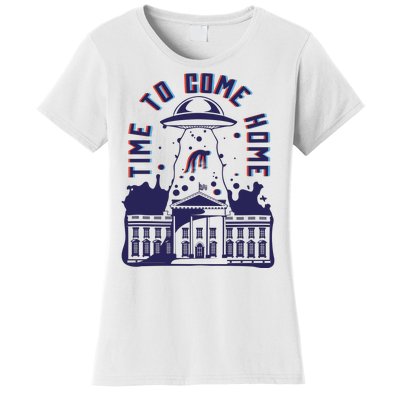 Alien Abduction White House Women's T-Shirt