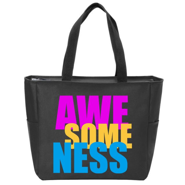 Awesomeness Zip Tote Bag