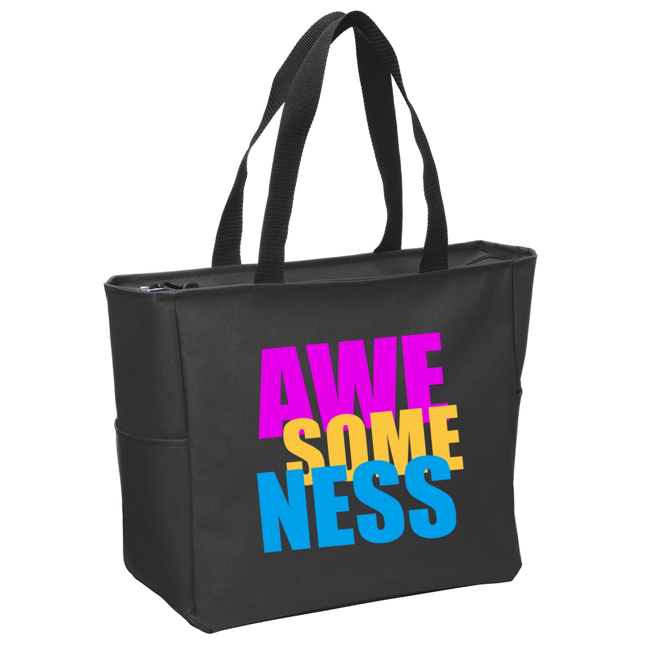 Awesomeness Zip Tote Bag