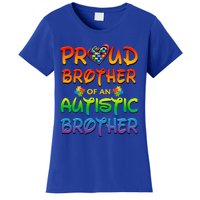 Autism Awareness Wear Proud Brother Of Brother Funny Gift Women's T-Shirt