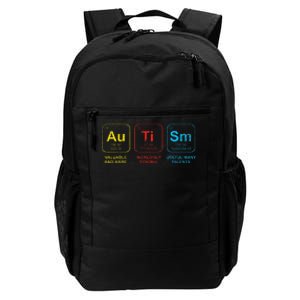 Autism Awareness Women Men Kids Elements Periodic Table ASD Daily Commute Backpack