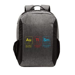 Autism Awareness Women Men Kids Elements Periodic Table ASD Vector Backpack