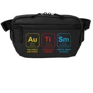 Autism Awareness Women Men Kids Elements Periodic Table ASD Crossbody Pack