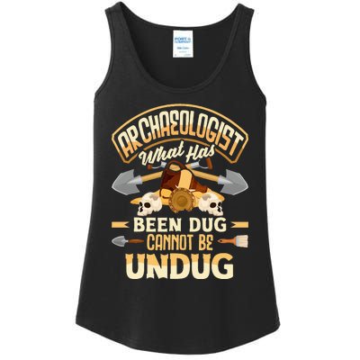 Archaeology Archaeologist What Has Been Dug Funny Ladies Essential Tank