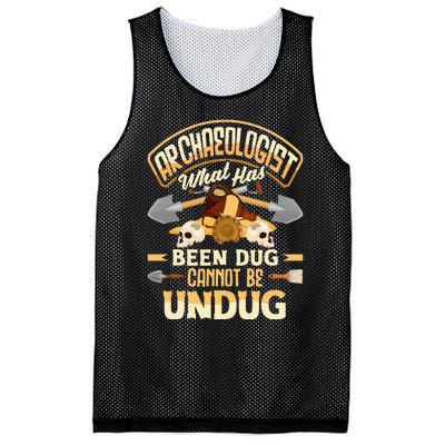 Archaeology Archaeologist What Has Been Dug Funny Mesh Reversible Basketball Jersey Tank