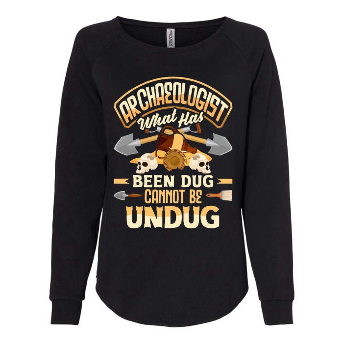 Archaeology Archaeologist What Has Been Dug Funny Womens California Wash Sweatshirt