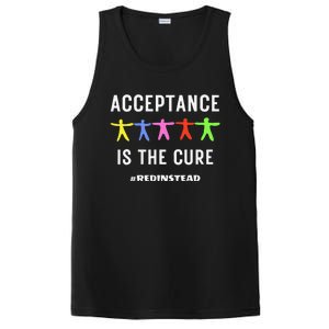 Autism Awareness Wear Red Instead In April REDinstead PosiCharge Competitor Tank