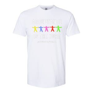 Autism Awareness Wear Red Instead In April REDinstead Softstyle CVC T-Shirt