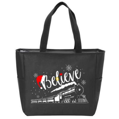 All Abroad Xmas Santa Zip Tote Bag