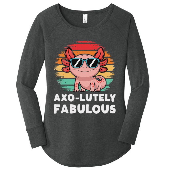 Axolotl Women's Perfect Tri Tunic Long Sleeve Shirt