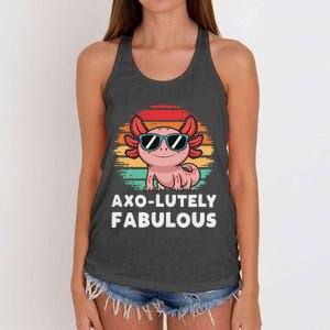 Axolotl Women's Knotted Racerback Tank