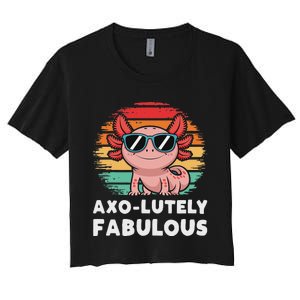 Axolotl Women's Crop Top Tee